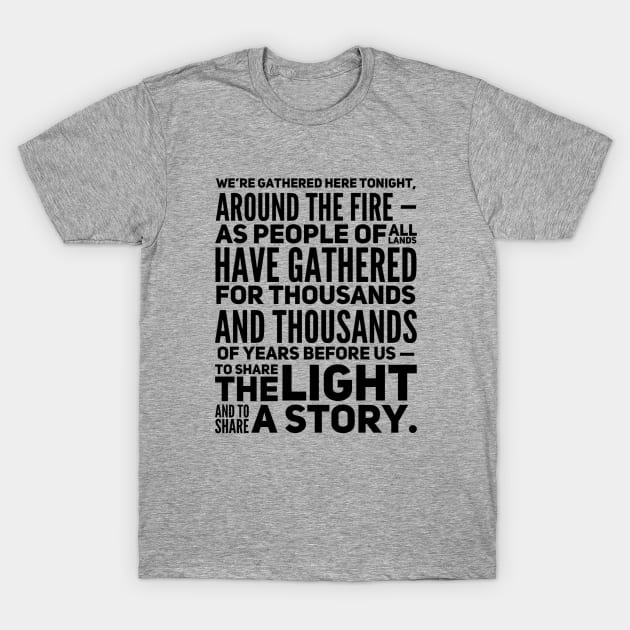 Farewell Illuminations T-Shirt by TheCastleRun